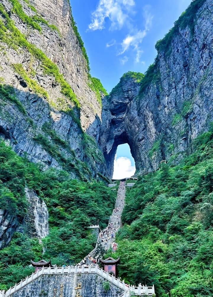 zhangjiajie national forest park tianmen mountain