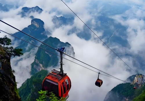 tianmen mountain cable car