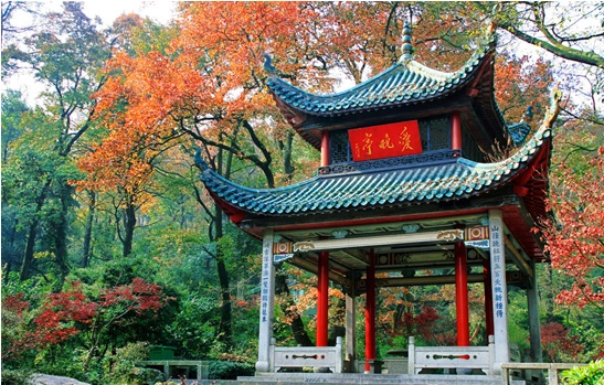 Yuelu Mountain Aiwan Pavilion