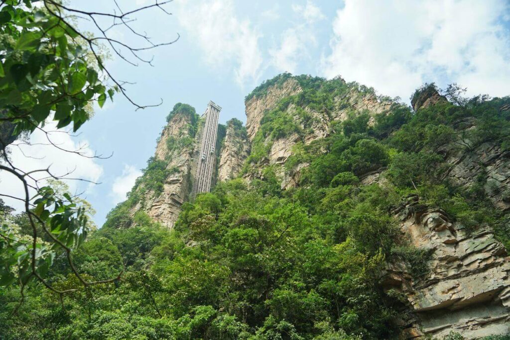 zhangjiajie bailong elevator