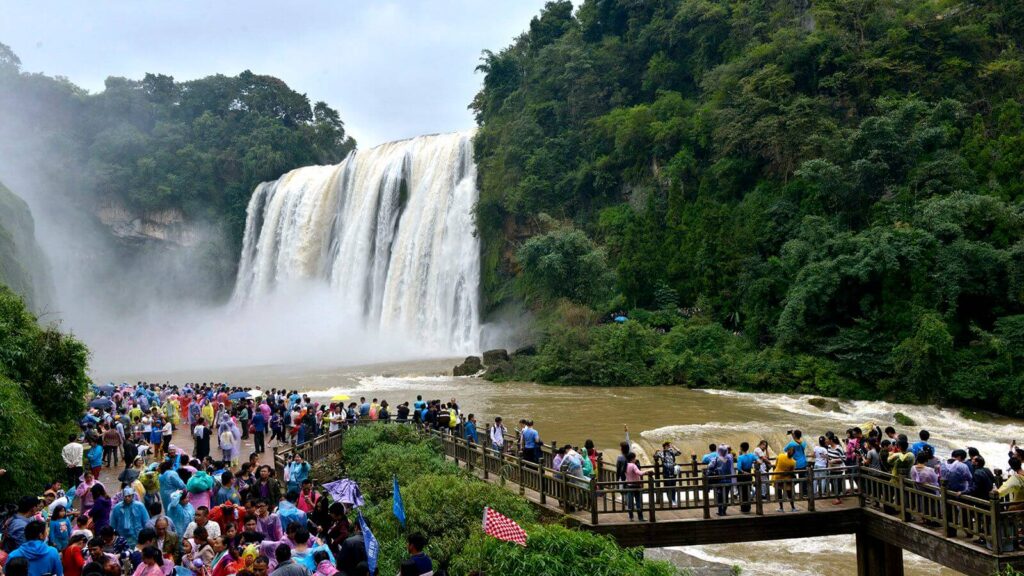 china guizhou huangguoshu waterfall