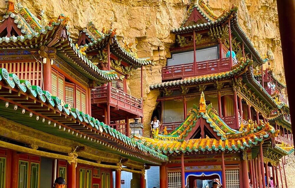 datong xuankong si the hanging temple