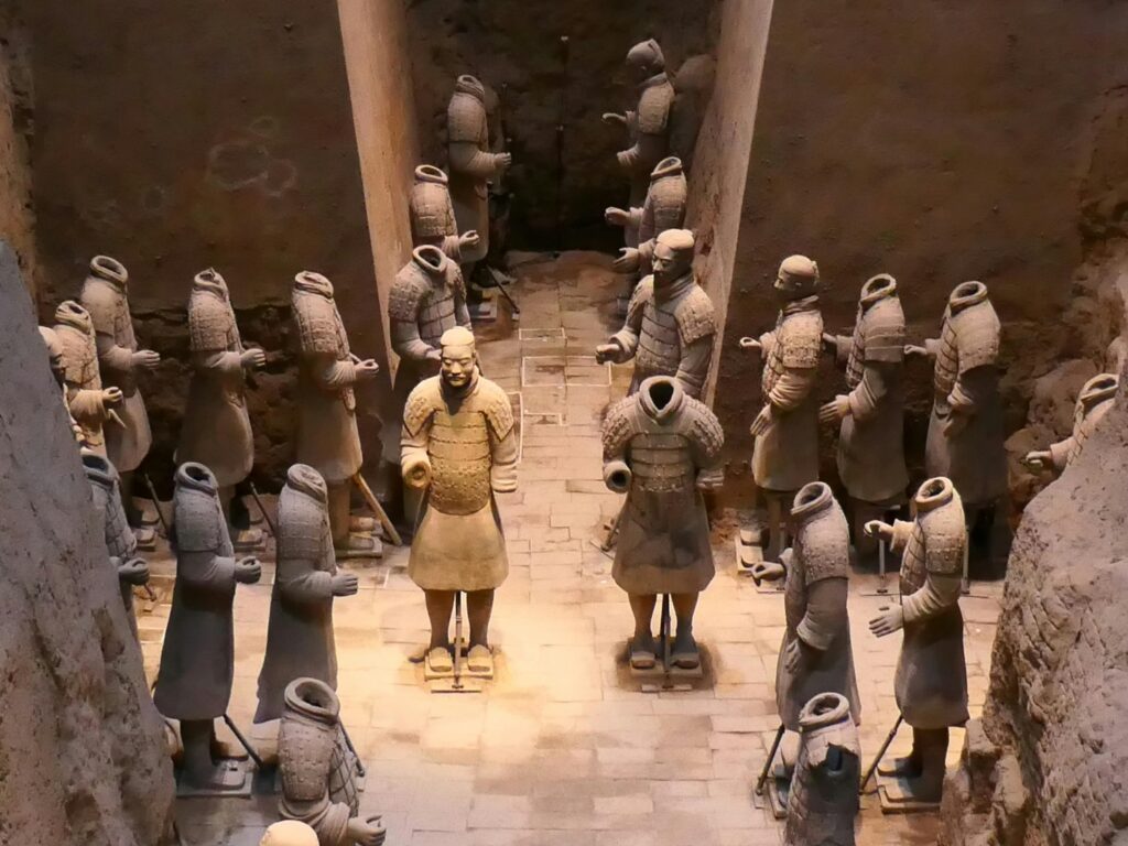 xi'an terracotta army view