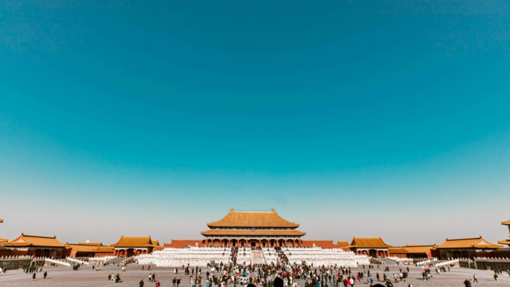 the forbidden city in beijing