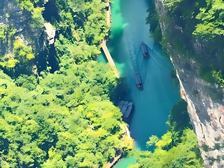 zhangjiajie boat ride