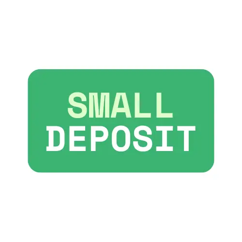 small deposit for trip