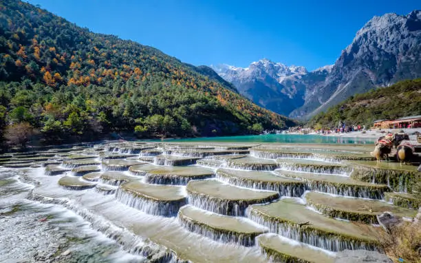 White water river