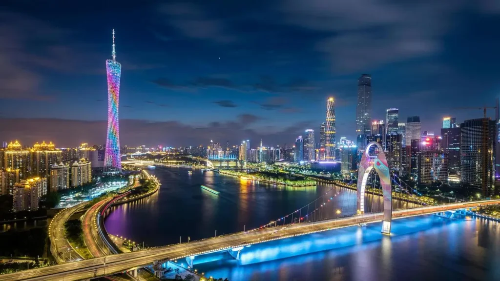 Canton Tower Night View