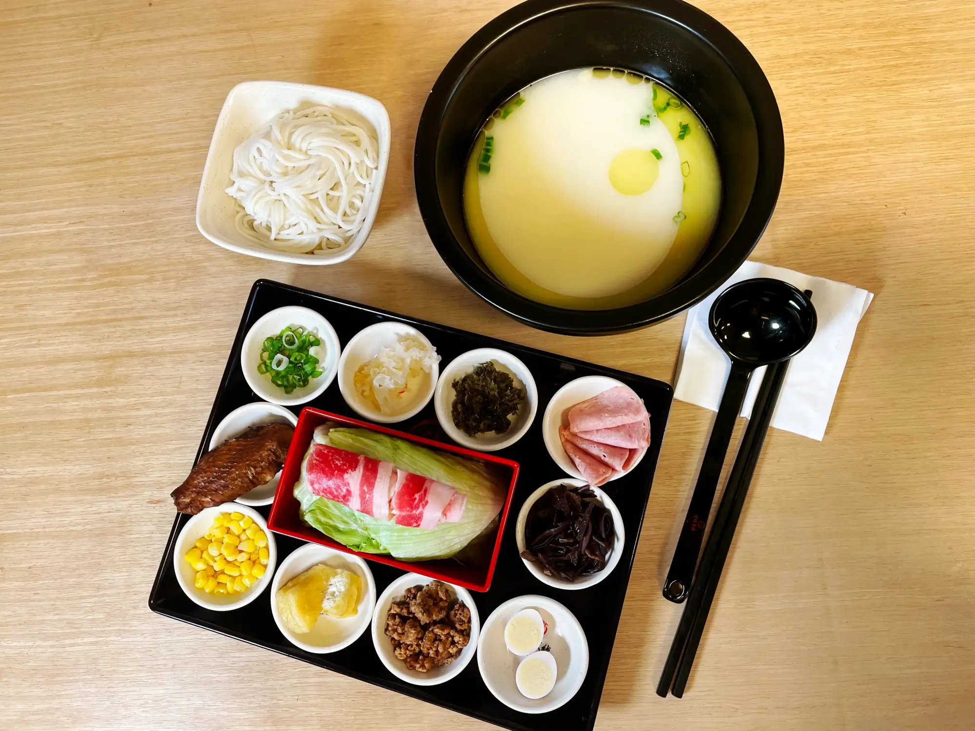 Cured Ham Rice Noodles
