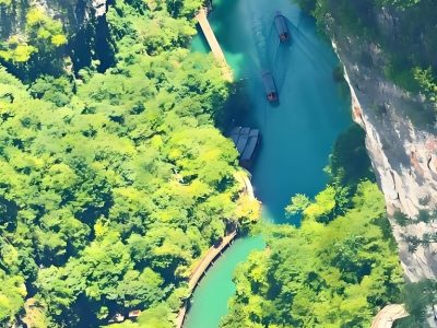 zhangjiajie boat ride