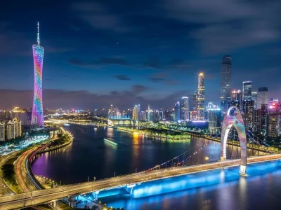Canton Tower Night View