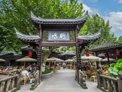 Chengdu People's Park Tea-house