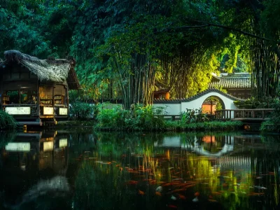 Du Fu Thatched Cottage Chengdu City Tour