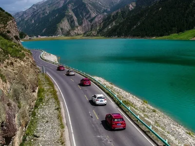 Duku Highway in Yili Xinjiang