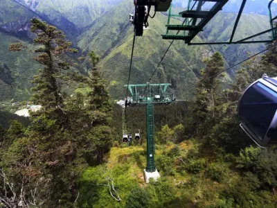 Huanglong National Park Cable Car