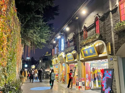 Chengdu city tour Kuanzhai Alley