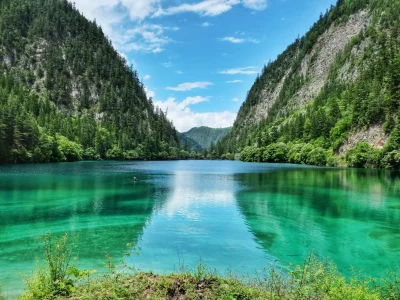 Huanglong Panda Lake