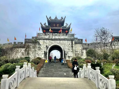 Guizhou Guiyang tour Qingyan Ancient Town